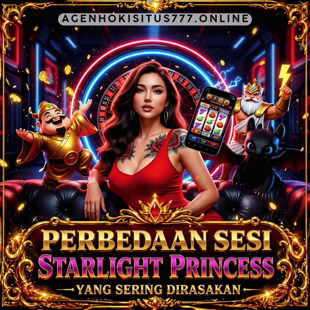 Perbedaan Sesi Starlight Princess yang Sering Dirasakan